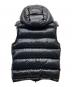 MONCLER (モンクレール) LACET GILET ダウンベスト/ラセットジレ ブラック サイズ:1：65000円