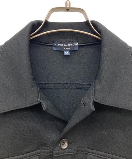 COMME des GARCONS HOMME（コムデギャルソン オム）COMME des GARCONS HOMME (コムデギャルソン オム) 04SS ポリエステルトラッカージャケット/ AD2003 ブラック サイズ:Mの古着・服飾アイテム
