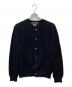 COMME des GARCONS HOMME PLUS（コムデギャルソンオムプリュス）の古着「ウールクルーネックカーディガン/AD2006」｜ブラック