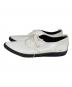 COMME des GARCONS HOMME PLUS (コムデギャルソンオムプリュス) レザーレースアップシューズ ホワイト サイズ:27：12000円
