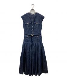 Estella.K（エステラケー）の古着「デニムワンピース」｜インディゴ