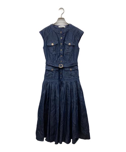 Estella.K（エステラケー）Estella.K (エステラケー) デニムワンピース インディゴ サイズ:Freeの古着・服飾アイテム