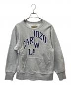 STANDARD CALIFORNIA×ANDEMスタンダードカリフォルニア×アンデム）の古着「カレッジロゴスウェット」｜グレー