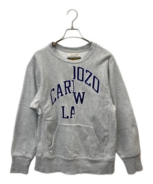 STANDARD CALIFORNIA（スタンダードカリフォルニア）STANDARD CALIFORNIA (スタンダードカリフォルニア) ANDEM (アンデム) カレッジロゴスウェット グレー サイズ:-の古着・服飾アイテム