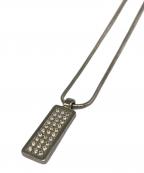 Christian Diorクリスチャン ディオール）の古着「トロッターネックレス」｜ブルー×シルバー