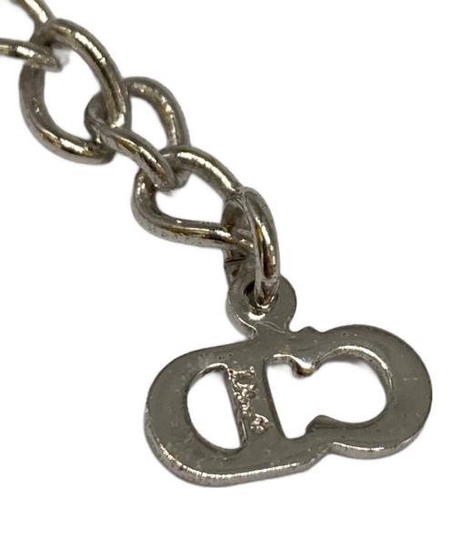 Christian Dior（クリスチャン ディオール）Christian Dior (クリスチャン ディオール) トロッターネックレス ブルー×シルバーの古着・服飾アイテム