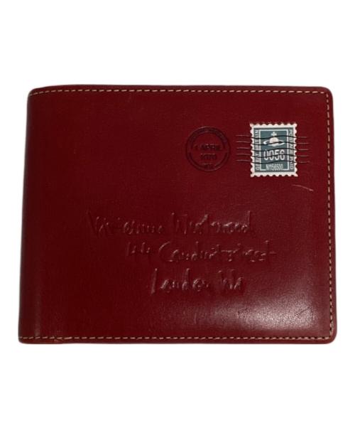 Vivienne Westwood（ヴィヴィアンウエストウッド）Vivienne Westwood (ヴィヴィアンウエストウッド) 2つ折り財布 レッドの古着・服飾アイテム