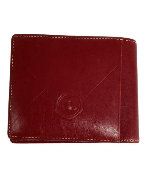 Vivienne Westwood（ヴィヴィアンウエストウッド）Vivienne Westwood (ヴィヴィアンウエストウッド) 2つ折り財布 レッドの古着・服飾アイテム