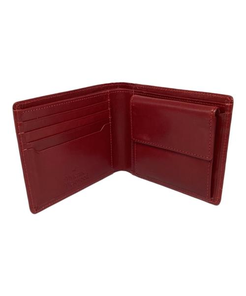 Vivienne Westwood（ヴィヴィアンウエストウッド）Vivienne Westwood (ヴィヴィアンウエストウッド) 2つ折り財布 レッドの古着・服飾アイテム