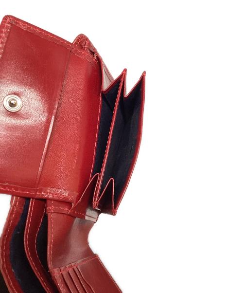 Vivienne Westwood（ヴィヴィアンウエストウッド）Vivienne Westwood (ヴィヴィアンウエストウッド) 2つ折り財布 レッドの古着・服飾アイテム