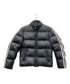 Schottショット）の古着「モーターサイクル ラムレザー ダウンジャケット」｜ブラック