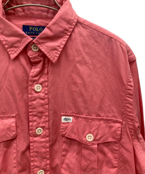 POLO RALPH LAUREN（ポロ・ラルフローレン）POLO RALPH LAUREN (ポロ・ラルフローレン) レギュラーカラーシャツ ピンク サイズ:Sの古着・服飾アイテム