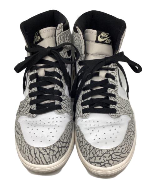 NIKE（ナイキ）NIKE (ナイキ) Air Jordan 1 High OG グレー×ホワイト サイズ:28.5cmの古着・服飾アイテム