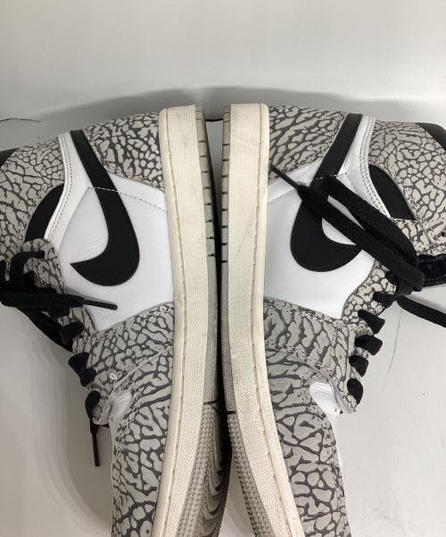 NIKE（ナイキ）NIKE (ナイキ) Air Jordan 1 High OG グレー×ホワイト サイズ:28.5cmの古着・服飾アイテム