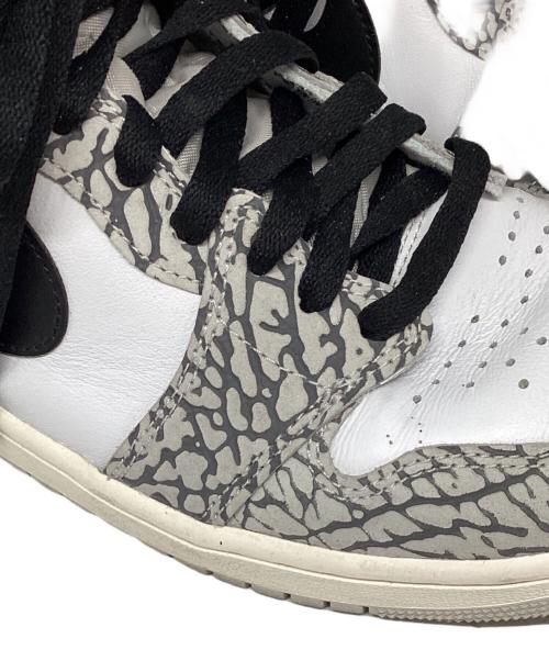 NIKE（ナイキ）NIKE (ナイキ) Air Jordan 1 High OG グレー×ホワイト サイズ:28.5cmの古着・服飾アイテム