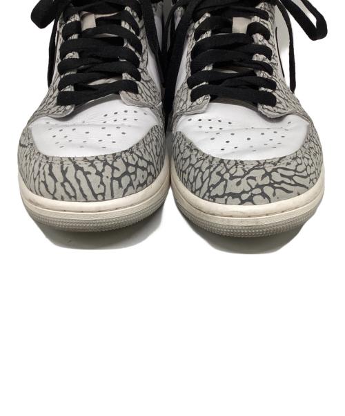 NIKE（ナイキ）NIKE (ナイキ) Air Jordan 1 High OG グレー×ホワイト サイズ:28.5cmの古着・服飾アイテム
