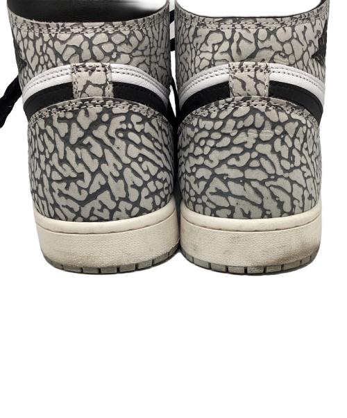 NIKE（ナイキ）NIKE (ナイキ) Air Jordan 1 High OG グレー×ホワイト サイズ:28.5cmの古着・服飾アイテム