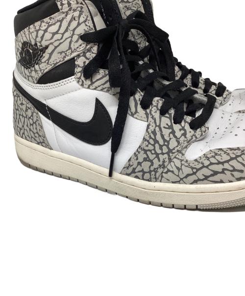NIKE（ナイキ）NIKE (ナイキ) Air Jordan 1 High OG グレー×ホワイト サイズ:28.5cmの古着・服飾アイテム