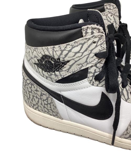 NIKE（ナイキ）NIKE (ナイキ) Air Jordan 1 High OG グレー×ホワイト サイズ:28.5cmの古着・服飾アイテム