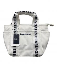 PEARLY GATES（パーリーゲイツ）の古着「ハンドバッグ」｜ホワイト