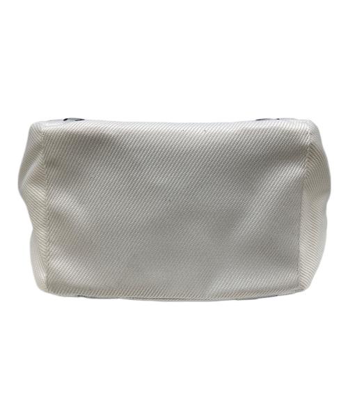 PEARLY GATES（パーリーゲイツ）PEARLY GATES (パーリーゲイツ) ハンドバッグ ホワイトの古着・服飾アイテム