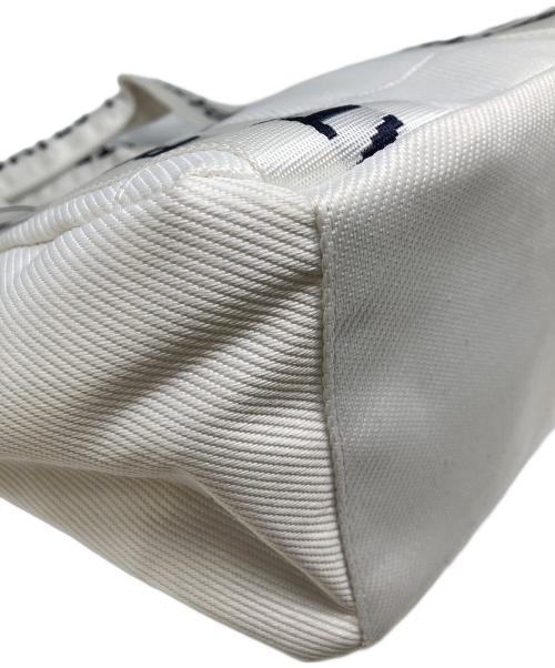 PEARLY GATES（パーリーゲイツ）PEARLY GATES (パーリーゲイツ) ハンドバッグ ホワイトの古着・服飾アイテム