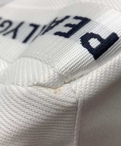 PEARLY GATES（パーリーゲイツ）PEARLY GATES (パーリーゲイツ) ハンドバッグ ホワイトの古着・服飾アイテム