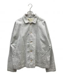 HARVESTY（ハーベスティー）の古着「SNOW DENIMカバーオール」｜アイボリー
