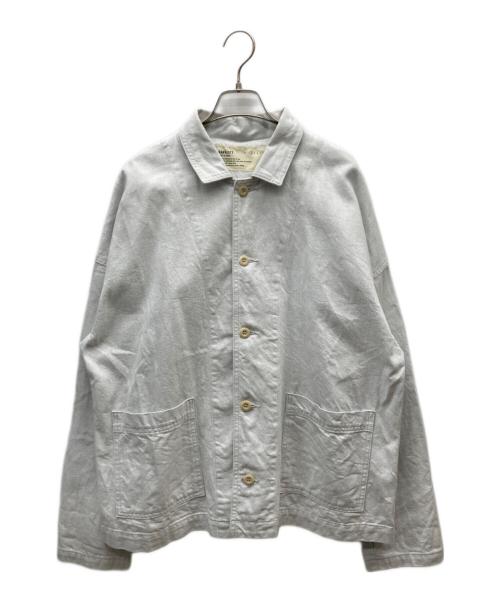 HARVESTY（ハーベスティー）HARVESTY (ハーベスティー) SNOW DENIMカバーオール アイボリー サイズ:2の古着・服飾アイテム