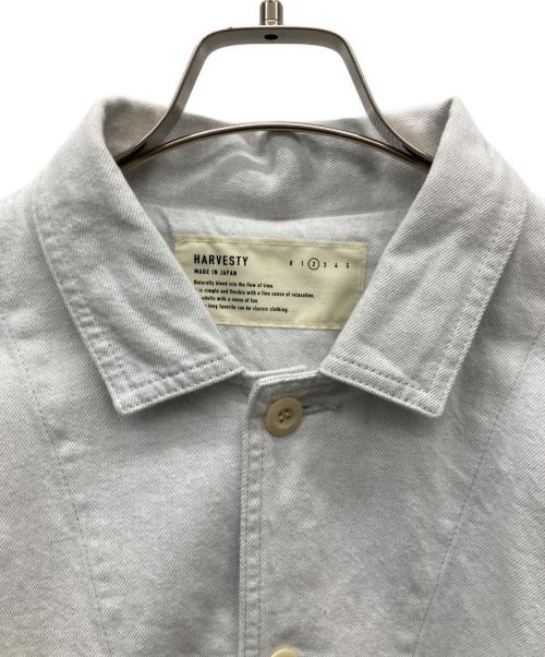 HARVESTY（ハーベスティー）HARVESTY (ハーベスティー) SNOW DENIMカバーオール アイボリー サイズ:2の古着・服飾アイテム