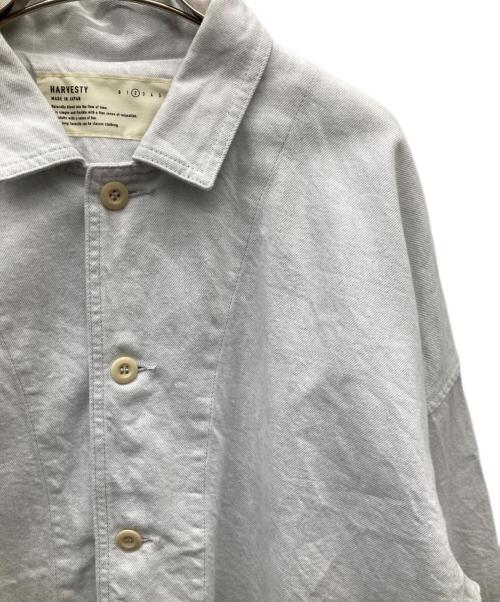 HARVESTY（ハーベスティー）HARVESTY (ハーベスティー) SNOW DENIMカバーオール アイボリー サイズ:2の古着・服飾アイテム