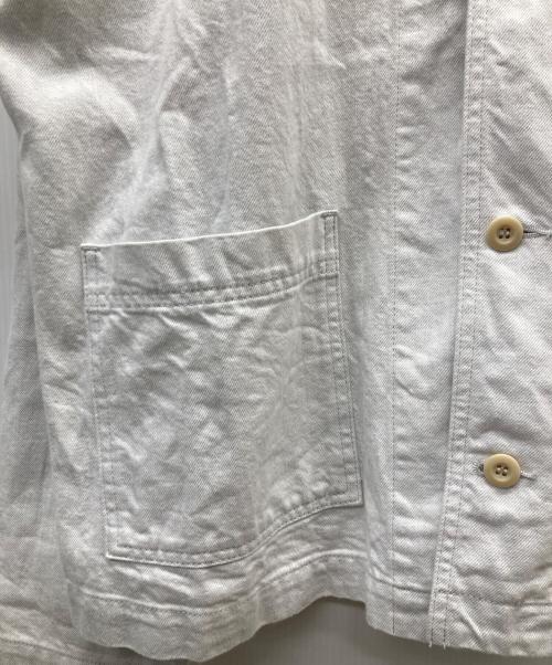 HARVESTY（ハーベスティー）HARVESTY (ハーベスティー) SNOW DENIMカバーオール アイボリー サイズ:2の古着・服飾アイテム