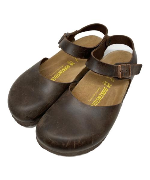 BIRKENSTOCK（ビルケンシュトック）BIRKENSTOCK (ビルケンシュトック) MESSINA/メッシーナ ブラウン サイズ:24.5の古着・服飾アイテム