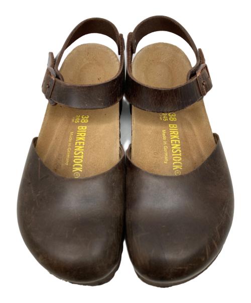 BIRKENSTOCK（ビルケンシュトック）BIRKENSTOCK (ビルケンシュトック) MESSINA/メッシーナ ブラウン サイズ:24.5の古着・服飾アイテム