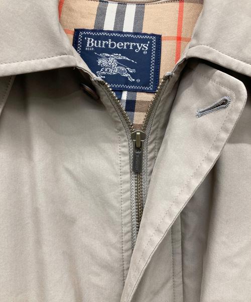 Burberry's（バーバリーズ）Burberry's (バーバリーズ) ダウンライナーフートデッドステンカラーコート ベージュ サイズ:lの古着・服飾アイテム