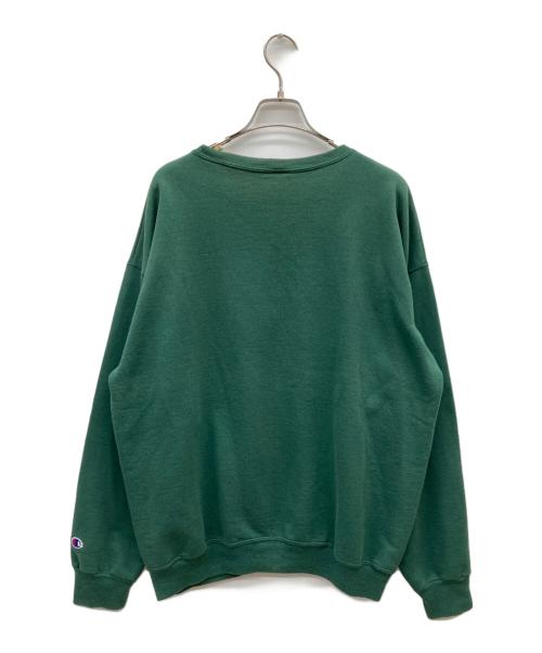 Champion（チャンピオン）Champion (チャンピオン) 90’S クルーネックスウェット グリーン サイズ:Lの古着・服飾アイテム