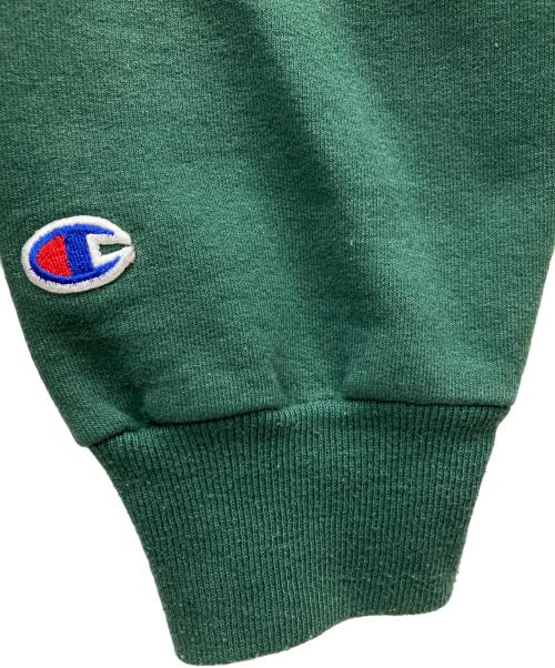 Champion（チャンピオン）Champion (チャンピオン) 90’S クルーネックスウェット グリーン サイズ:Lの古着・服飾アイテム