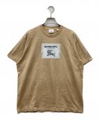 BURBERRYバーバリー）の古着「プローサムラベルTシャツ」｜ベージュ