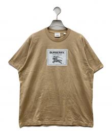 BURBERRY（バーバリー）の古着「プローサムラベルTシャツ」｜ベージュ