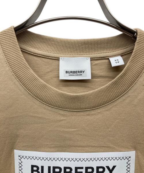 BURBERRY（バーバリー）BURBERRY (バーバリー) プローサムラベルTシャツ ベージュ サイズ:XSの古着・服飾アイテム
