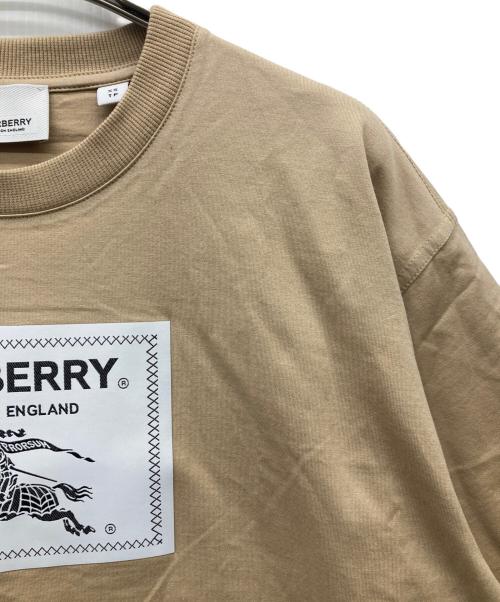 BURBERRY（バーバリー）BURBERRY (バーバリー) プローサムラベルTシャツ ベージュ サイズ:XSの古着・服飾アイテム