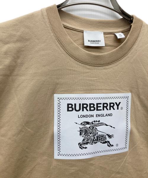 BURBERRY（バーバリー）BURBERRY (バーバリー) プローサムラベルTシャツ ベージュ サイズ:XSの古着・服飾アイテム