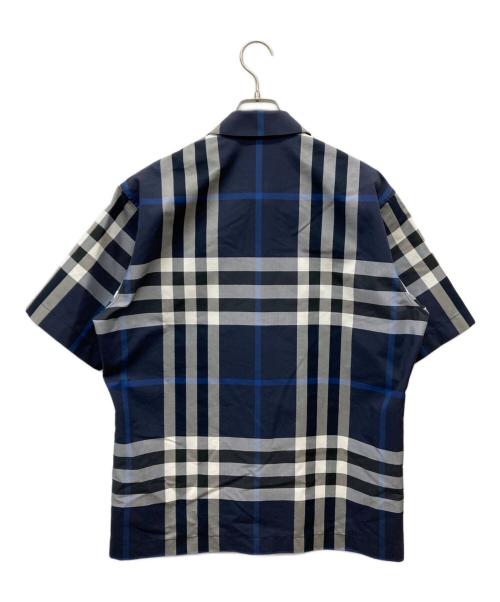 BURBERRY（バーバリー）BURBERRY (バーバリー) ヴィンテージチェックS/Sシャツ ネイビー サイズ:XSの古着・服飾アイテム