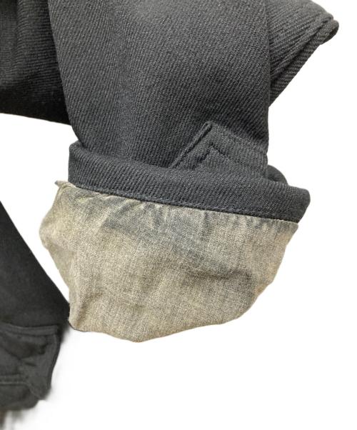 COMME des GARCONS HOMME PLUS（コムデギャルソンオムプリュス）COMME des GARCONS HOMME PLUS (コムデギャルソンオムプリュス) 05SS ポリ縮絨ショールラペルジャケット/AD2004 ブラック サイズ:Mの古着・服飾アイテム