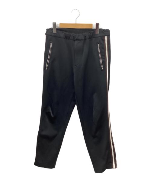 COMME des GARCONS HOMME PLUS（コムデギャルソンオムプリュス）COMME des GARCONS HOMME PLUS (コムデギャルソンオムプリュス) 02SS サイドライントラックパンツ ブラック サイズ:Mの古着・服飾アイテム