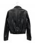 GUCCI (グッチ) シングルレザージャケット ブラック サイズ:46：50000円