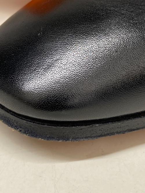 HERMES（エルメス）HERMES (エルメス) レザーサイドジップブーツ ブラック サイズ:40の古着・服飾アイテム