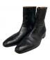 HERMES（エルメス）の古着「レザーサイドジップブーツ」｜ブラック
