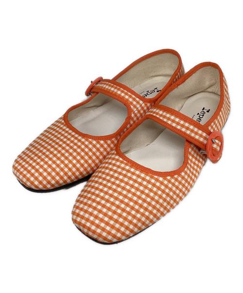 repetto（レペット）Repetto (レペット) 24SS Georgia メリージェーン オレンジ サイズ:39の古着・服飾アイテム