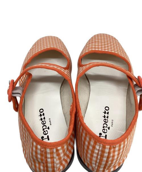 repetto（レペット）Repetto (レペット) 24SS Georgia メリージェーン オレンジ サイズ:39の古着・服飾アイテム